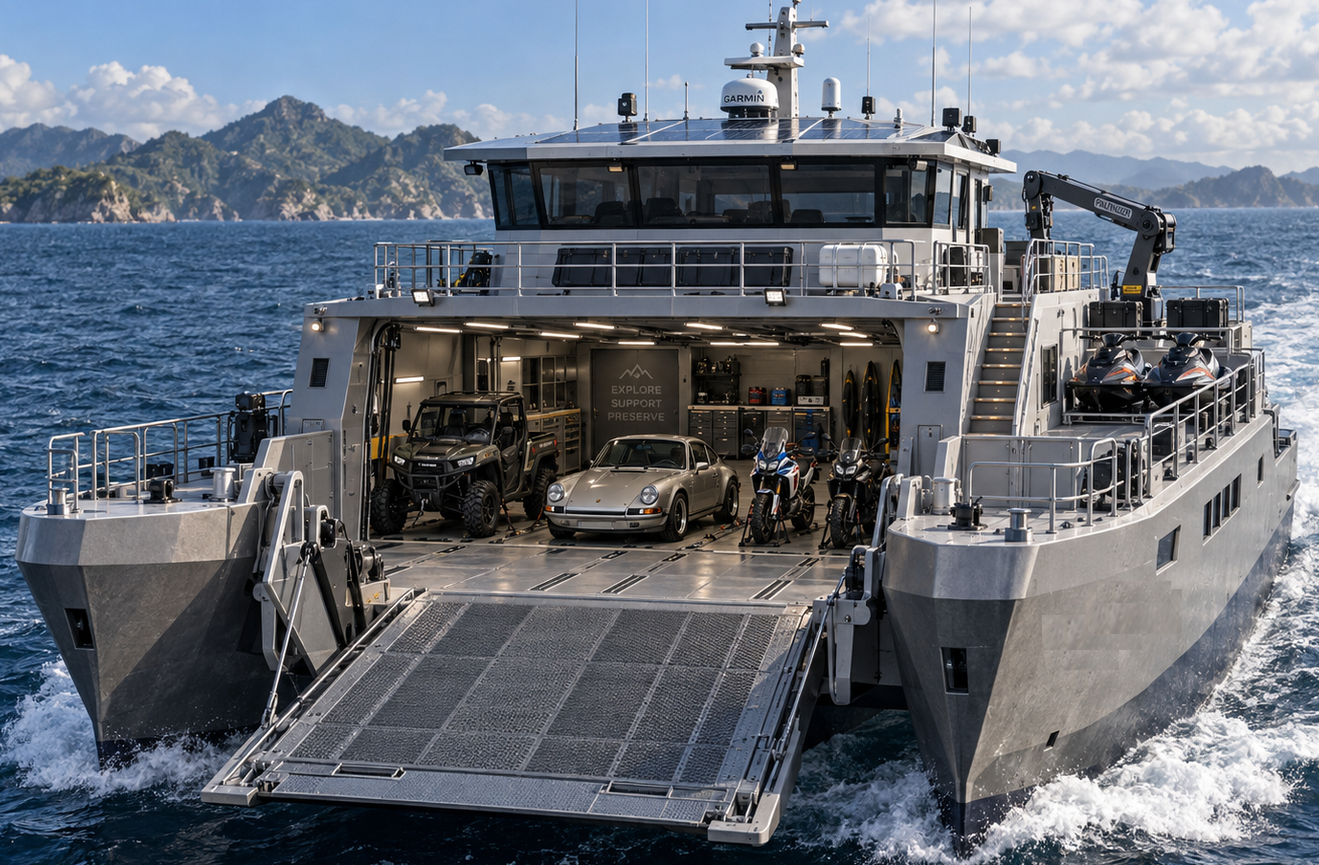 BlackLake expedition support vessel